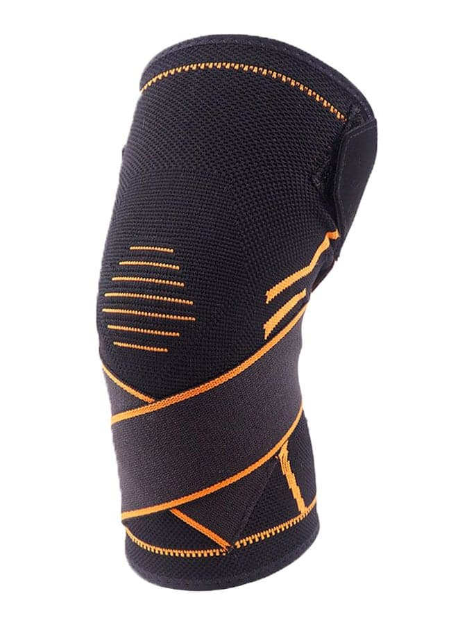 Sports Compression Cross Strap Knee Pad L