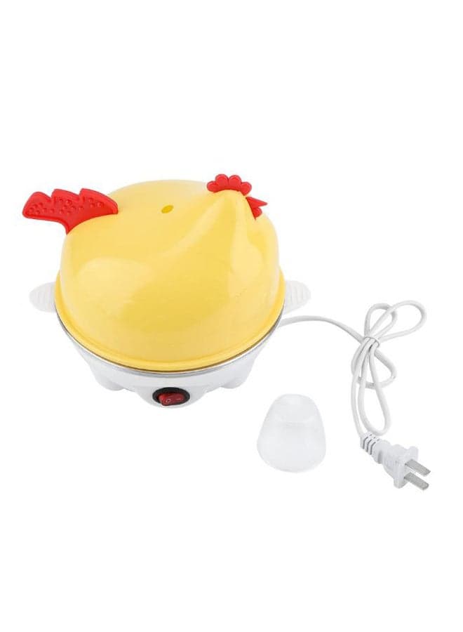Multifunctional Electric Chick-pattern Egg Boiler Yellow