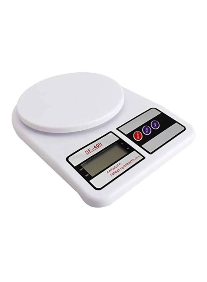 Electronic Digital Kitchen Digital Scale White