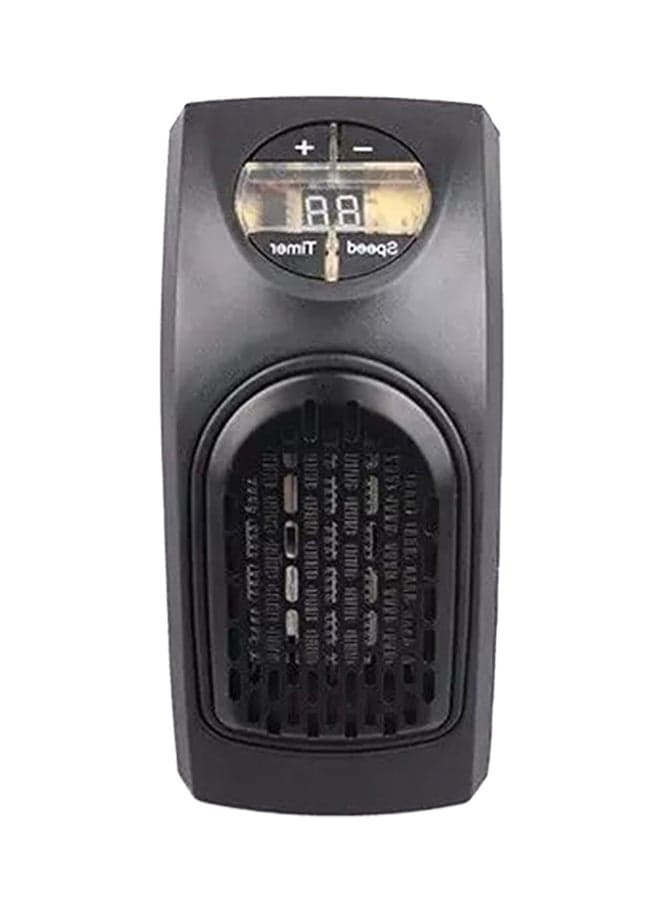 Portable Mini Electric Fan Heater 400 W DQ108500 Black