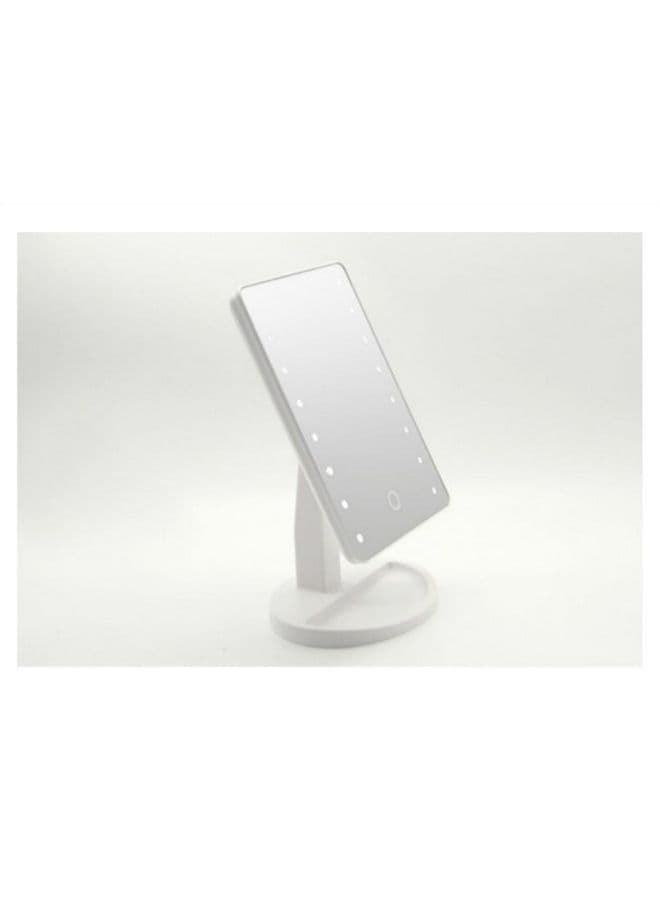 Touch Screen Desktop Led Makeup Mirror White