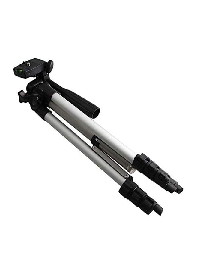 Flexible Tripod Stand For DSLR Camera Silver/Black