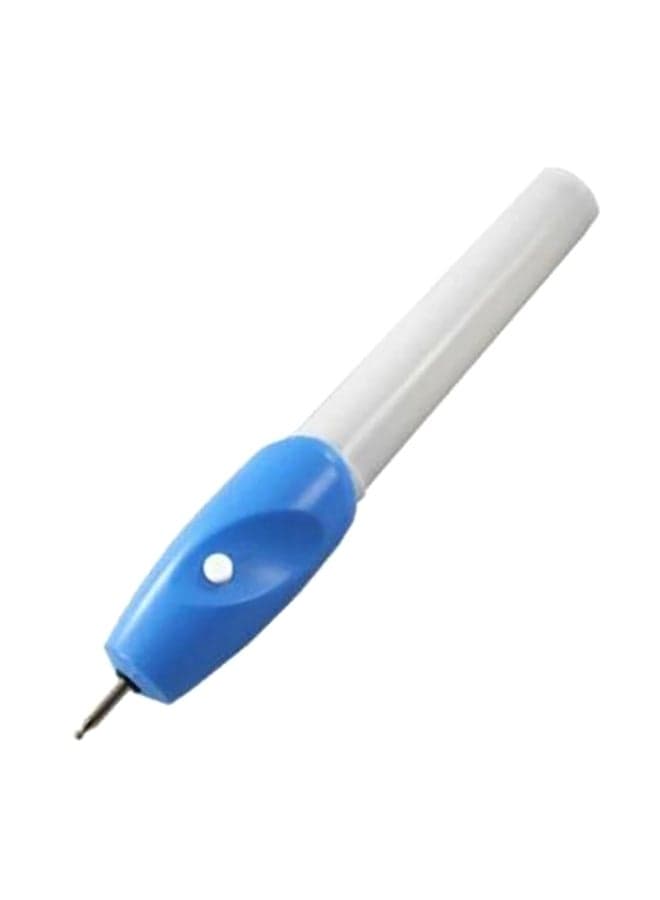 Engraver Pen Blue/White 10x5x3cm