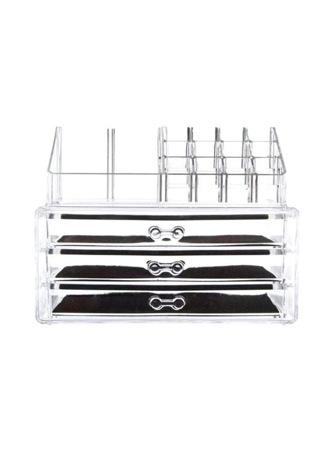 Multifunctional Cosmetic Organizer Clear