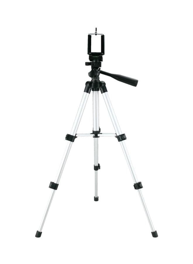 Aluminum Portable Tripod Stand Silver/Black
