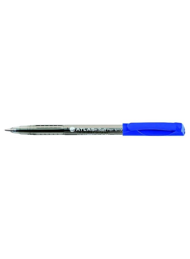 10-Piece Fine Ballpoint Pen Set Blue