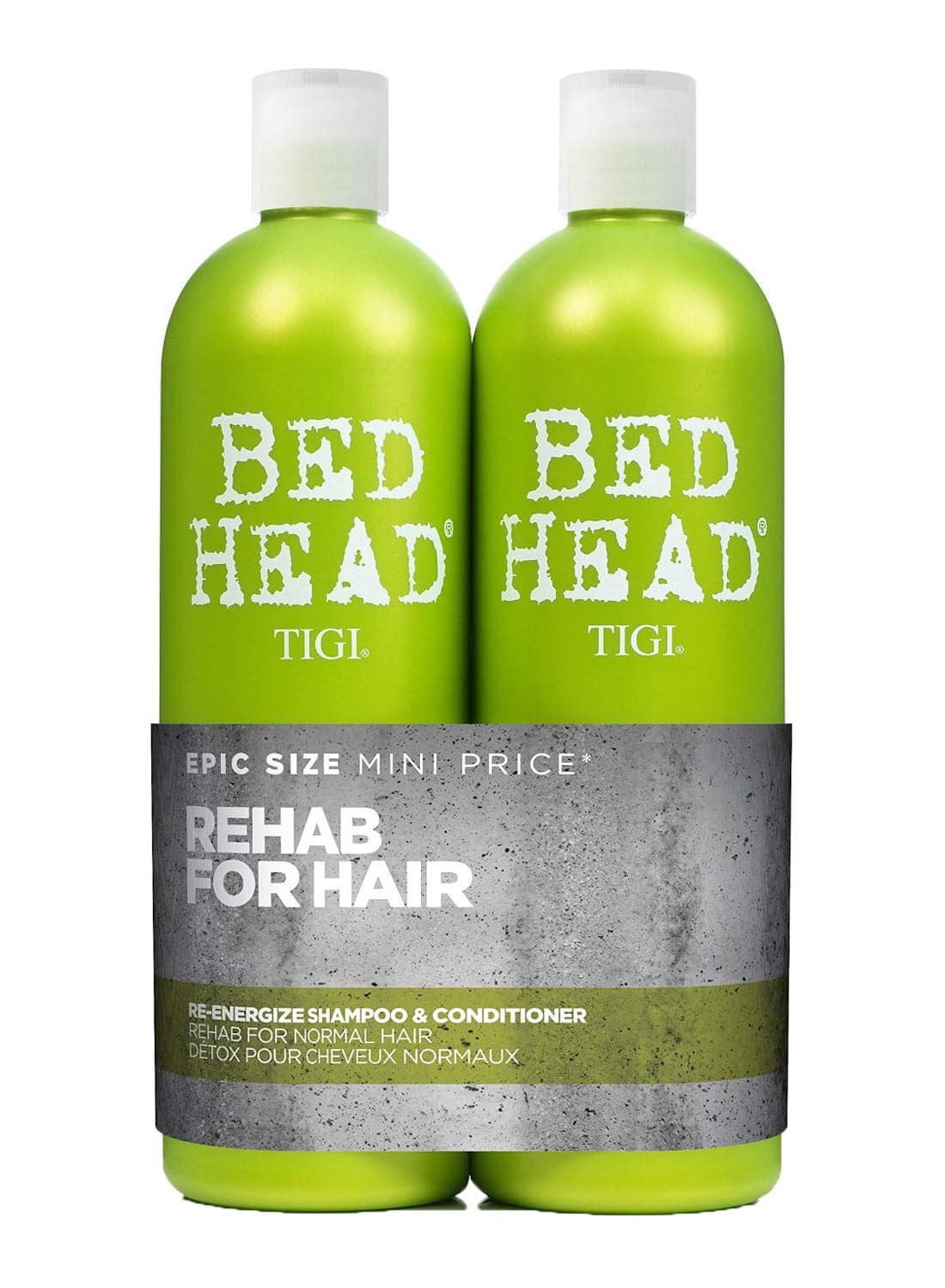 Bed Head Urban Antidotes Re-Energize Shampoo And Conditioner 2 x 750ml