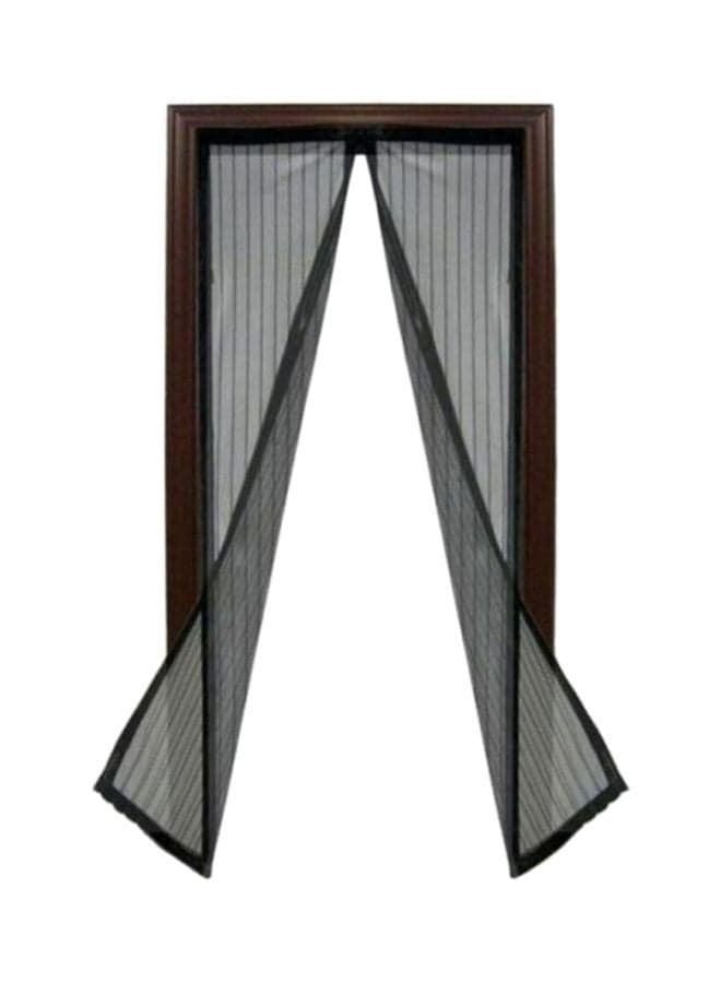 Magic Mesh Bug Repellent Screen Door Brown/White
