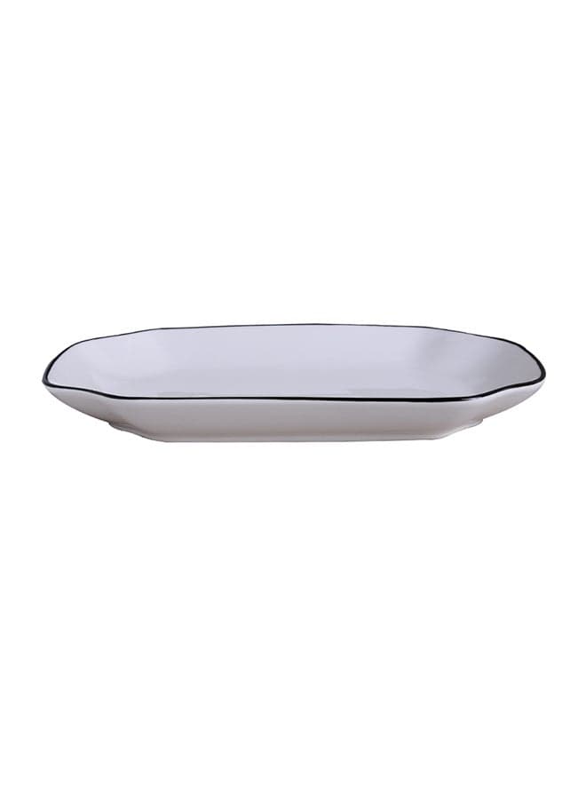 Fish Shaped Dish White 12inch