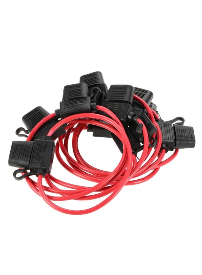 10-Piece Blade Inline Fuse Holder Set