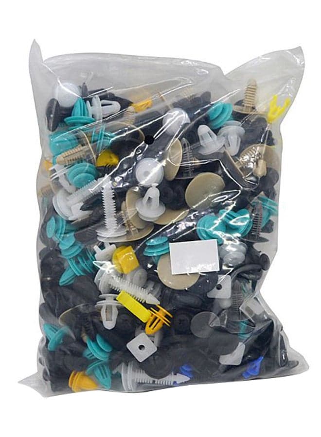 500-Piece Universal Mixed Door Panel Clip Set