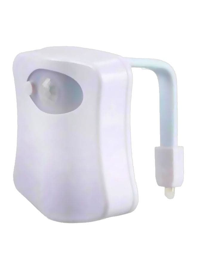Colour Changing Motion Activated LED Toilet Night Light White