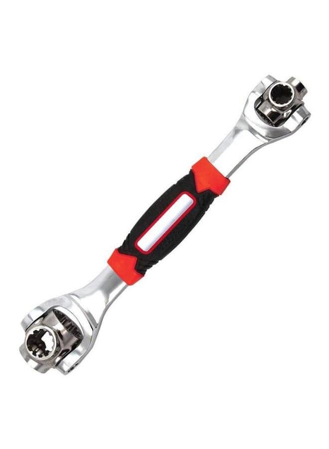 48 In 1 Multifunction Wrench Socket Universal Car Repair Tool With Spline Bolts Torx Black/Red/SIlver