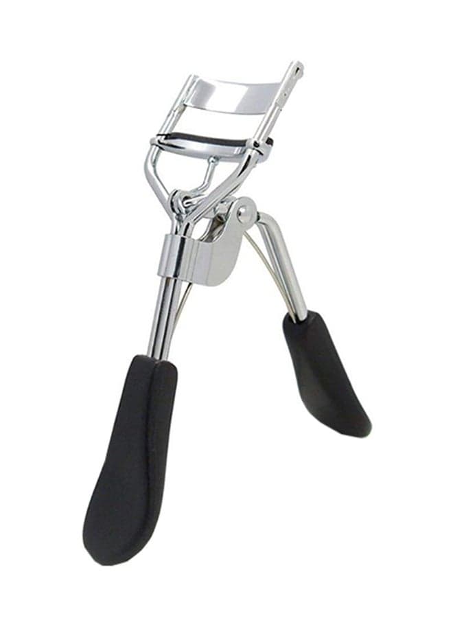Professional Handle Eye Lash Curler Silver/Black