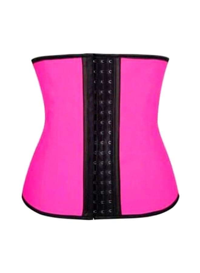 Terylene Corset Pink/Black