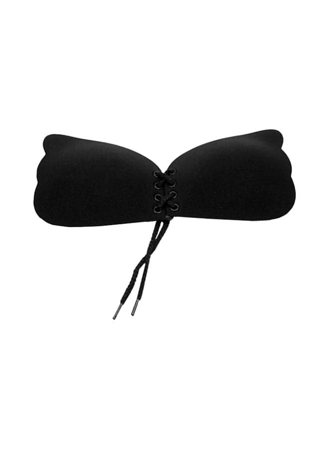 Silicone Push-Up Bra Black