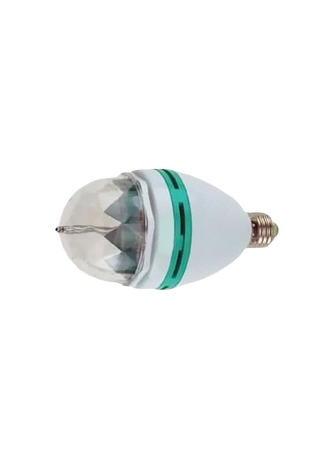 LED Crystal Rotating Lamp Red/Green/Blue