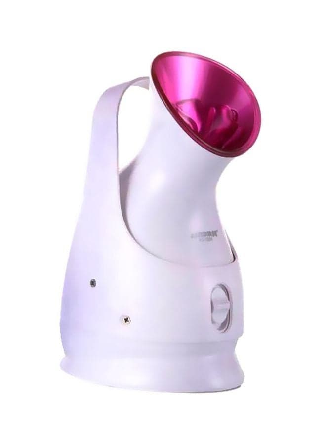 Facial Nano-Ionic Steam Pink/White