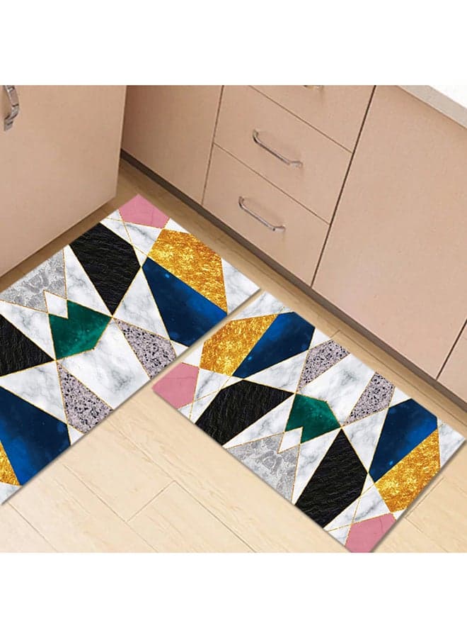 Anti-Slip Kitchen Floor Mat Multicolour 50x160centimeter