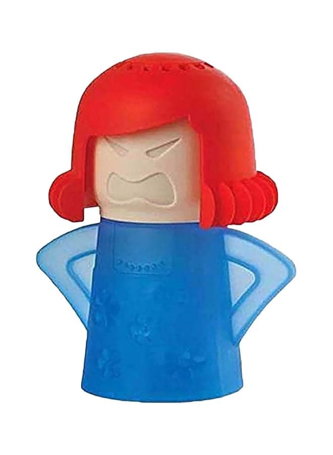 Angry Mama Microwave Cleaner Blue/Red 14.5x11x7.5cm