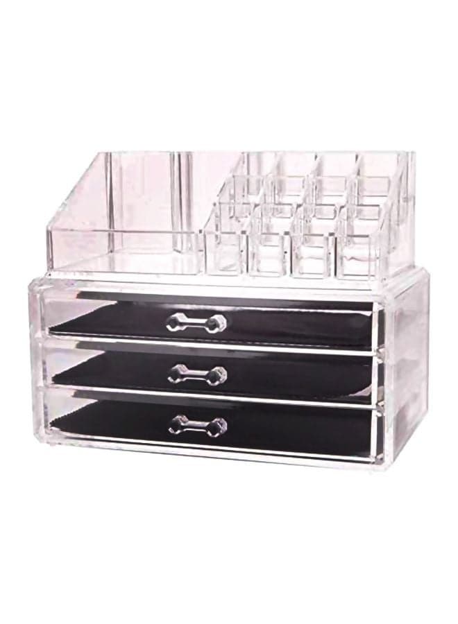 Acrylic Cosmetic Organizer Clear