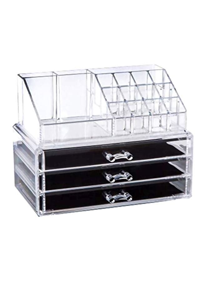 Acrylic Cosmetic Organizer Clear