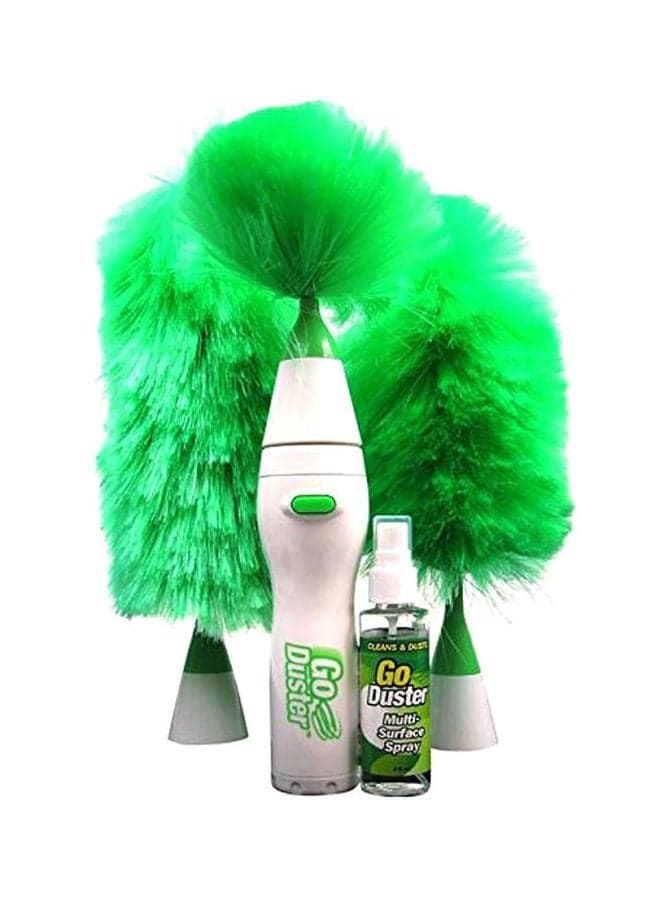 Motorized Duster Green/White