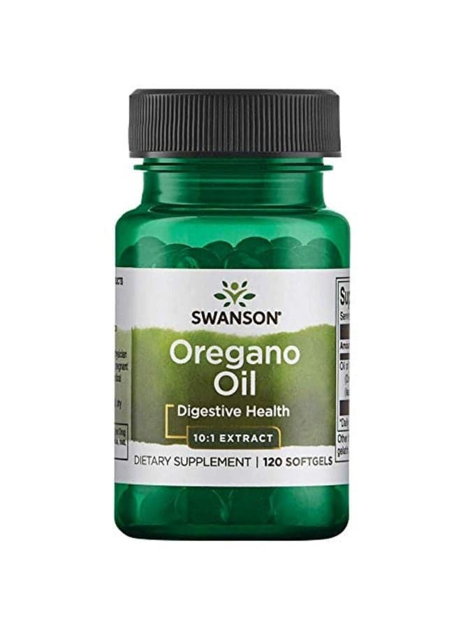 Swanson Oregano Oil Digestive Health 120 Softgels