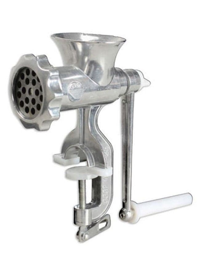Mini Sausage Meat Grinder Mincer Silver