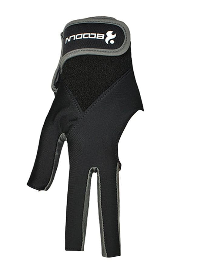 Three Cut Pool Cue Billiard Gloves S-M