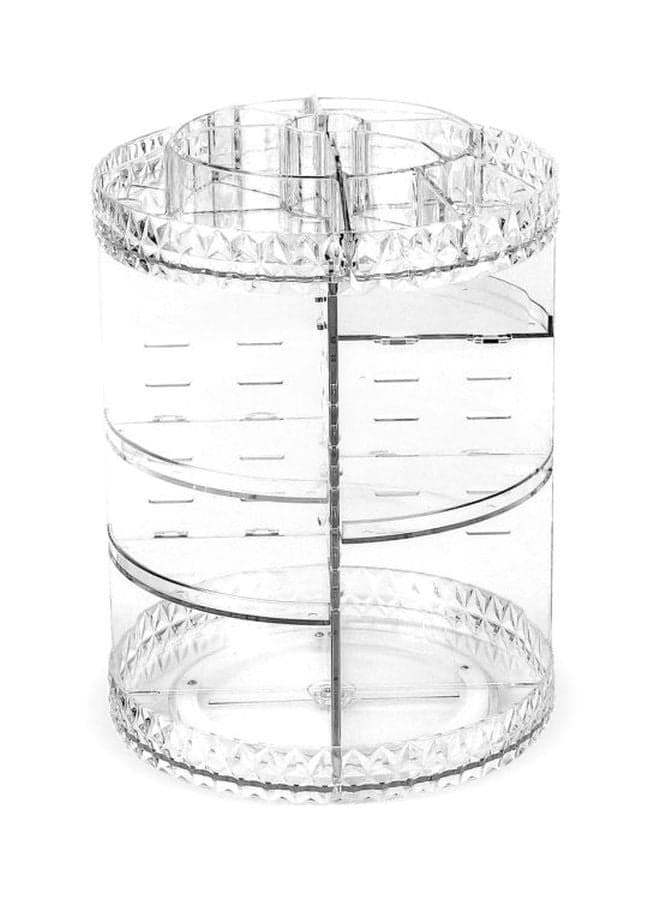 Rotating Makeup Organizer Clear