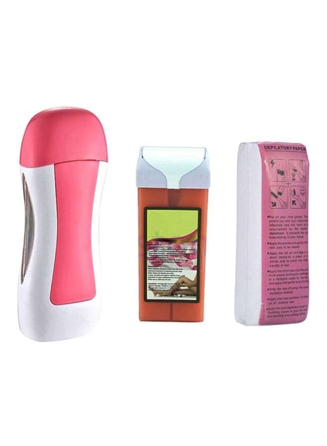 3-Piece Hair Removal Set White/Pink