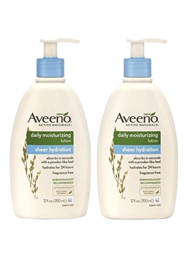 Pack Of 2 Sheer Hydration Daily Moisturizing Lotion