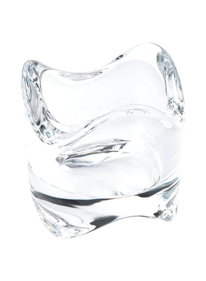 Tealight Candle Holder Clear 30x10cm