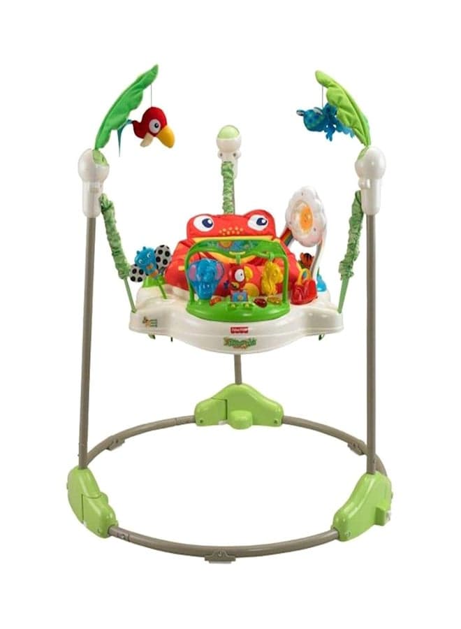 Adjustable Walker With Seat And Jumper