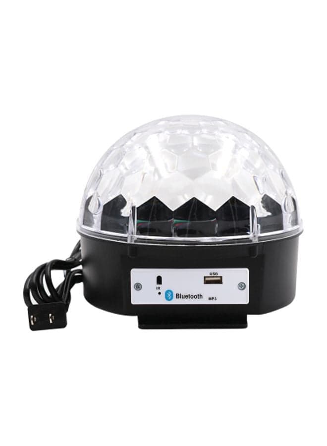 LED Crystal Magic Ball Light Multicolour 18x18x16cm