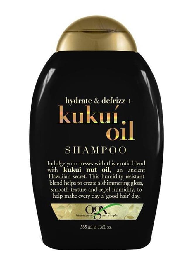 Hydrate And Defrizz Kukui Oil Shampoo 385ml