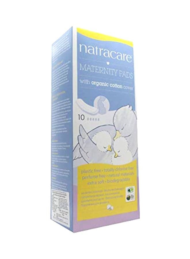 10-Piece Maternity Pads Multicolour