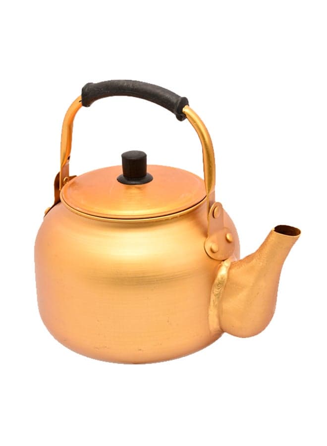 Aluminium Tea Kettle Gold/Black 1Liters