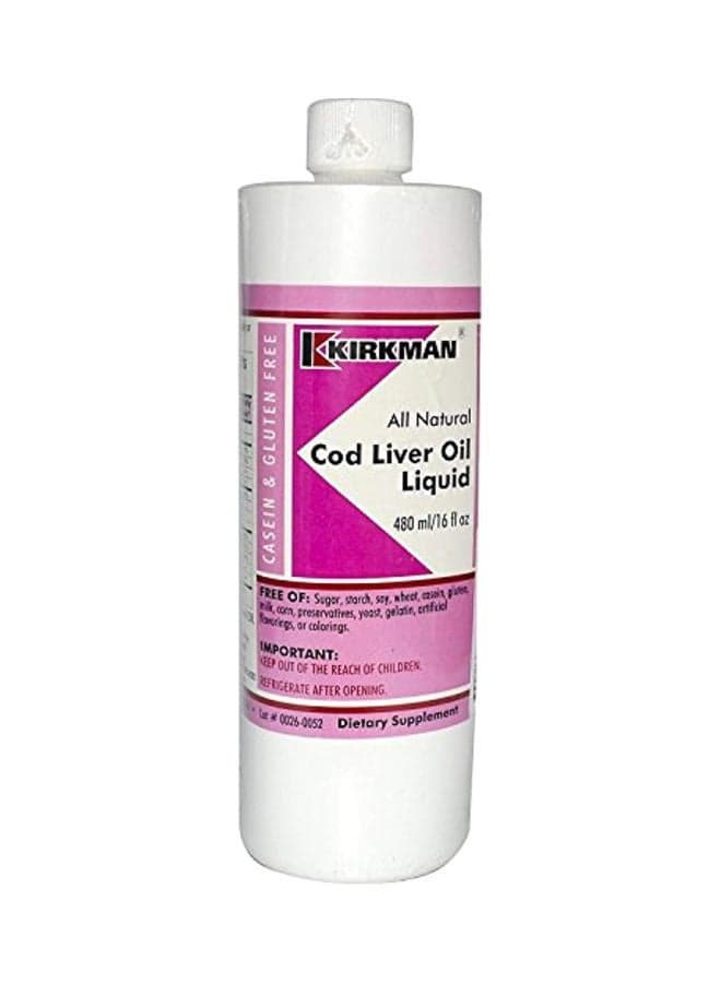 Cod Liver Oil Dietary Supplement