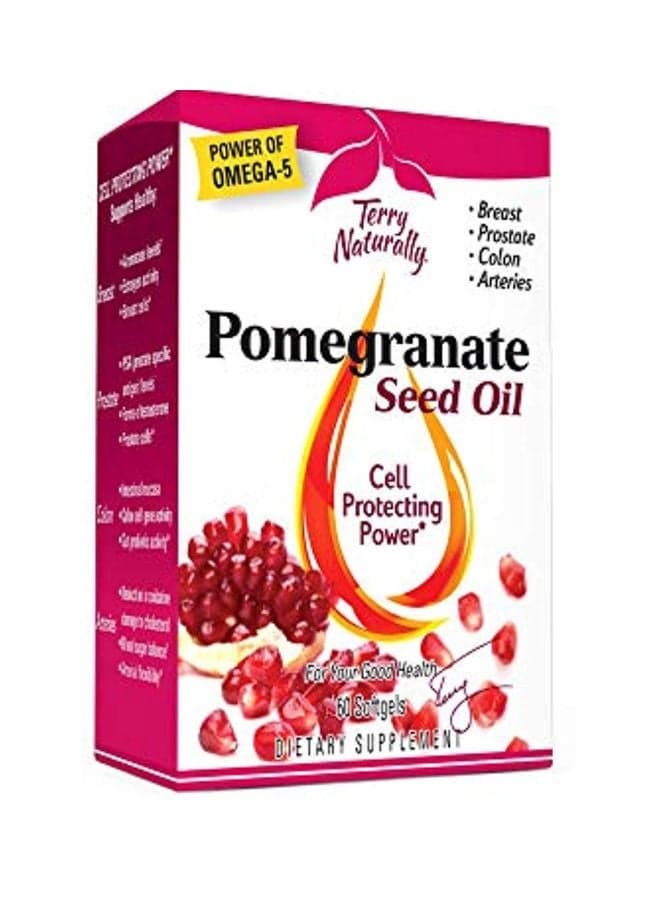 Pomegranate Seed Oil Dietary Supplement - 60 Softgels