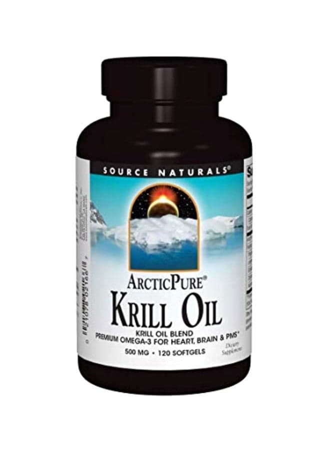 ArcticPure Krill Oil Dietary Supplement 500mg - 120 Softgels