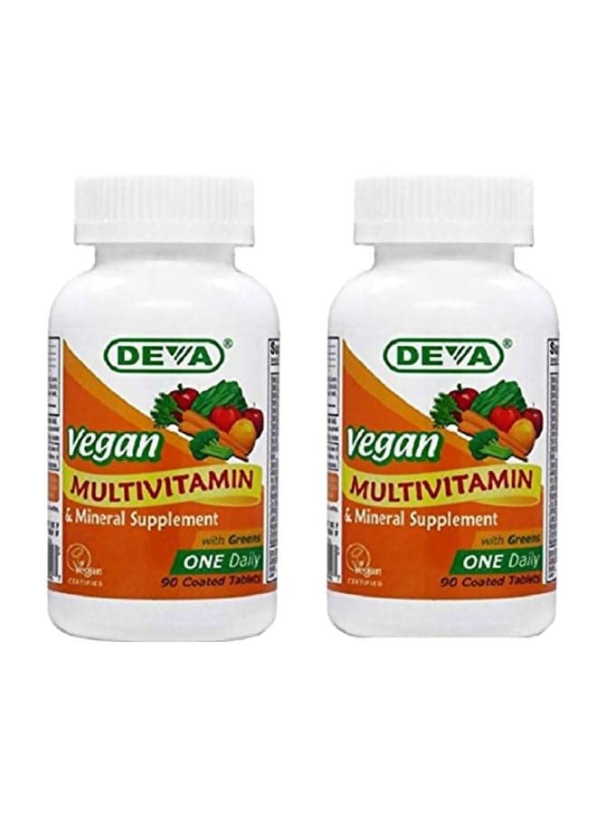 Pack Of 2 Multivitamin And Mineral Supplement - 90 Tablets