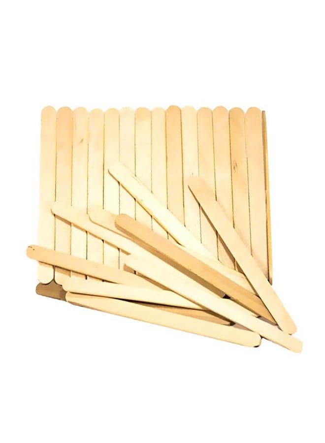 100-Piece Wooden Ice Cream Popsicle Sticks Craft Kit HK-Icecreamsstick