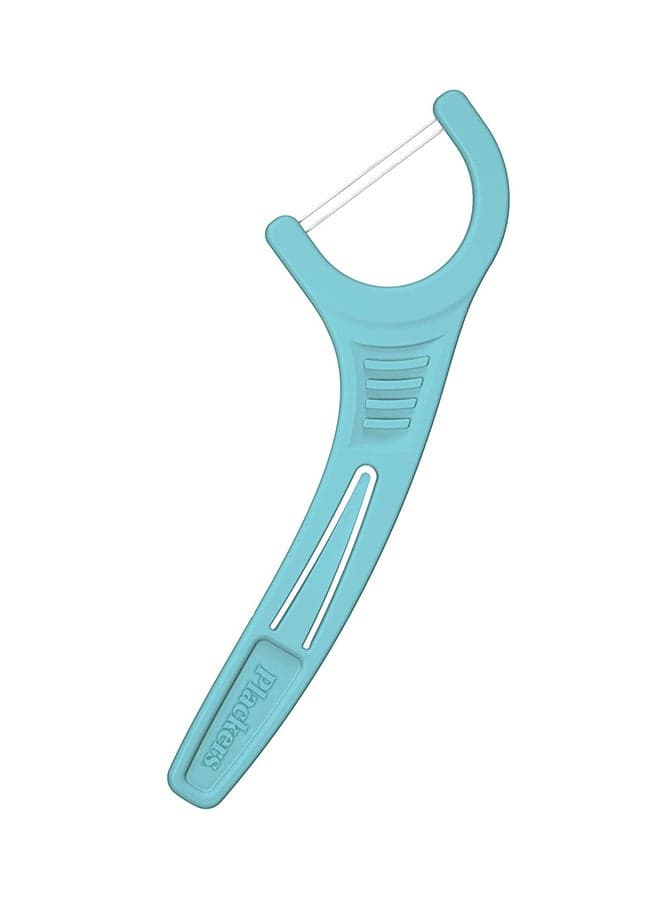 Pack Of 150 Twin-Line Dental Flossers Blue