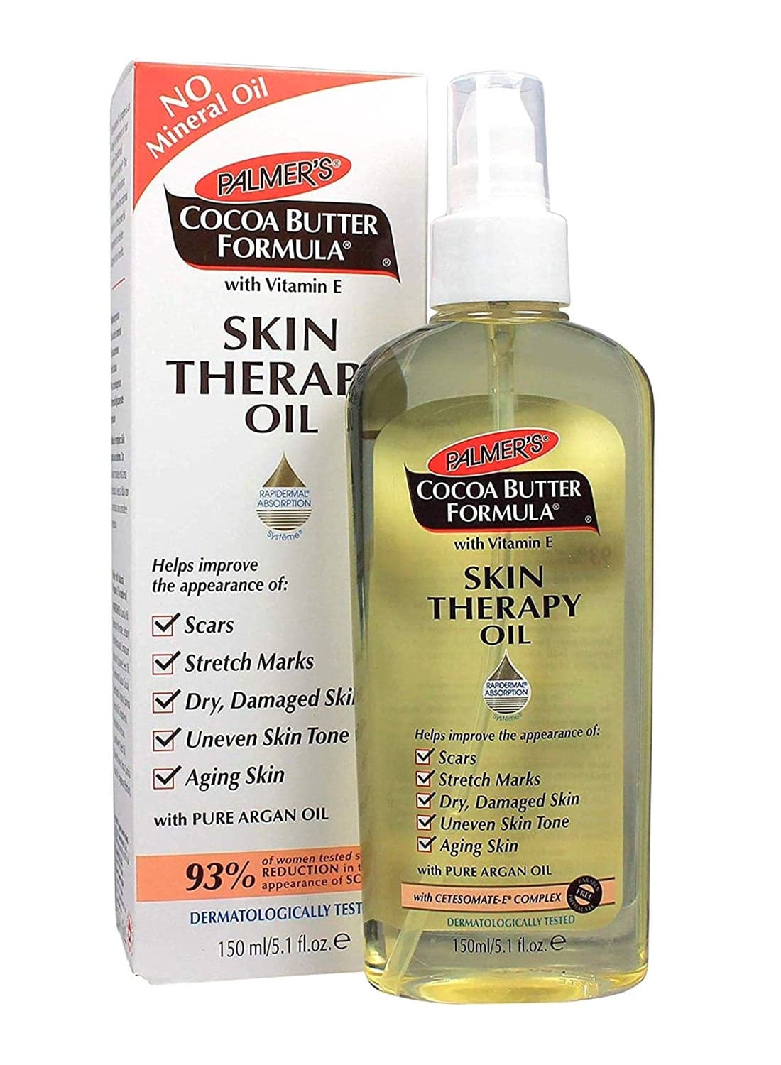 Pack Of 2 Cocoa Butter Formula Skin Therapy Oil 2x150ml