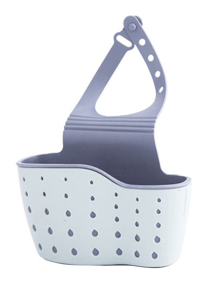 Kitchen Sponge Holder Hanging Organizer Light Green/Grey
