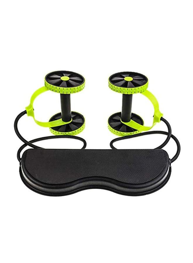 Ab Roller Wheel With Knee Mat And Resistance Band