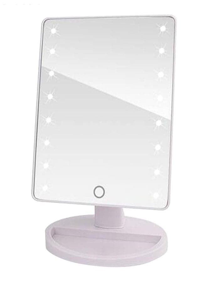 LED Touch Screen Professional Vanity Makeup Mirror White
