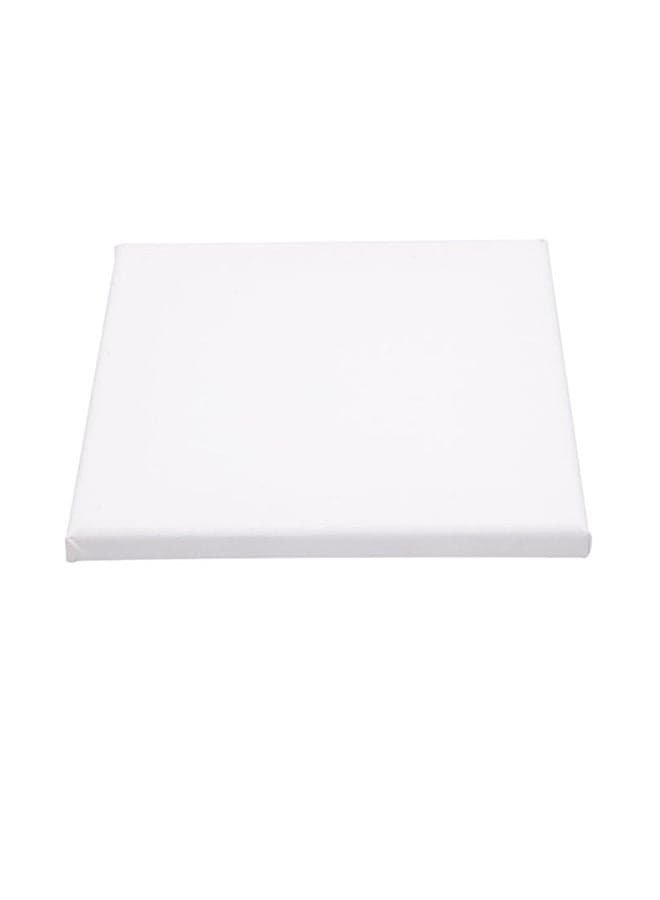 5-Piece Blank Square Artist Canvas Wooden Board Frame 20x30cm White